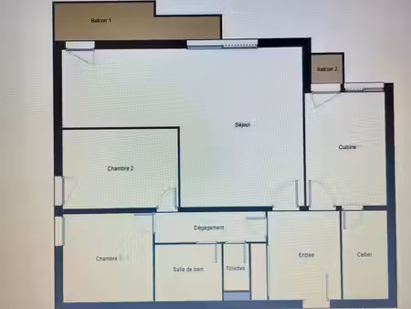 location apt meublé à l'année à biarritz
