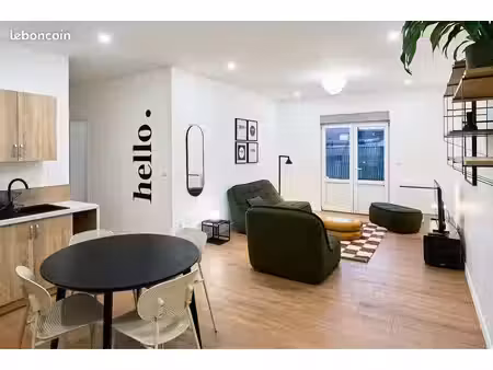 t3 rénové avec terrasse