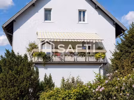 robertsau: appartement lumineux aux volumes généreux