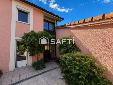 toulouse - maison t5 de 125m² avec beau jardin.