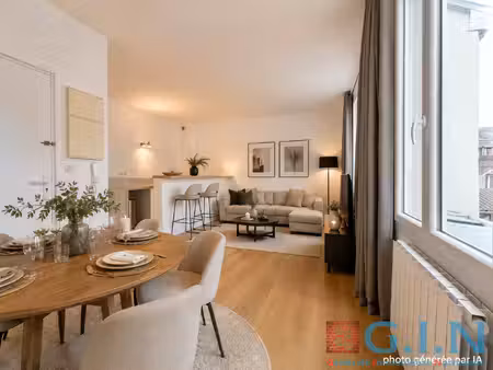 rouen - appartement t2 - proximite gare rive droite