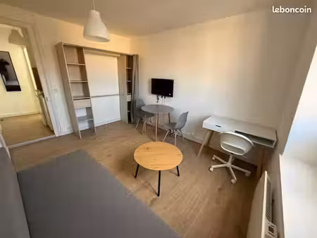 studio meublé – 20m² – lille victor hugo