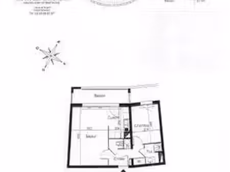 location appartement 2 pièces 45 m² à cesson-sevigne (35510), 700 €