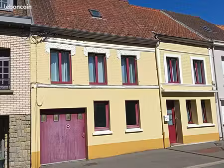 licques – belle maison de 163 m², 4 chambres, garage 42 m², dépendances 80 m² et extérieur