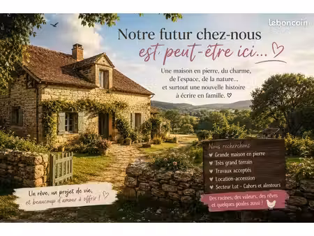 ? et si notre future maison se trouvait quelque part dans le lot… ? ❤️