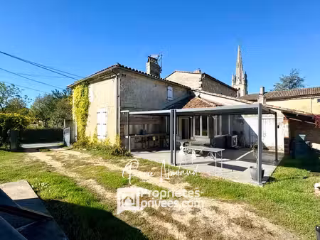 maison sur la commune de genissac 4 pièces 3 chambres