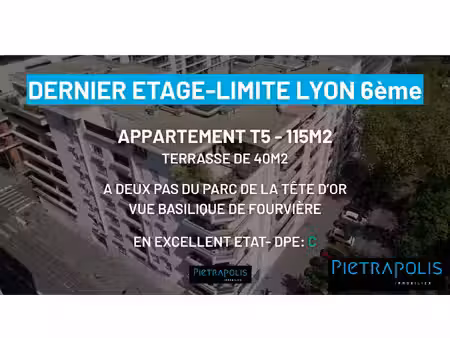 vente appartement 5 pièces
