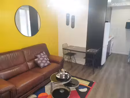 appartement meublé rdc t2/f2 à 100m de l’université et 50m de l’arrêt du tramway