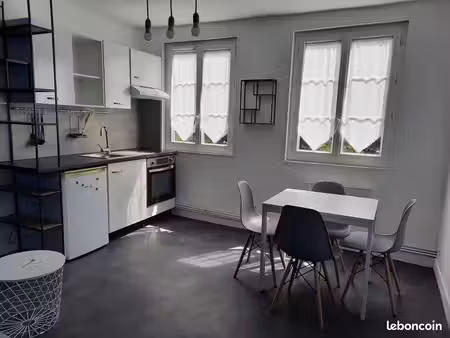 loue deux pièce rouen rive droite