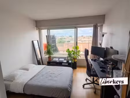 studio 1 pièce 20 m2 loué - nansouty