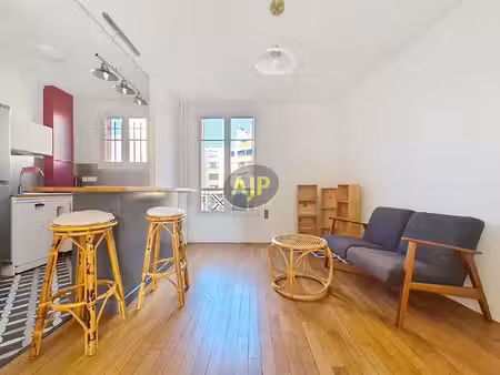 2 pièces à louer meublé - rue pelleport - paris 20