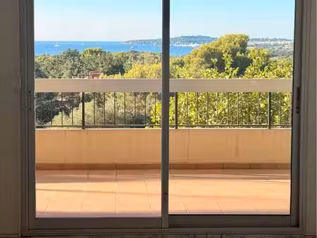 studio vue mer dans résidence de standing avec piscine, parc,cave et parking privatif