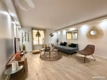 appartement meublé d’exception – 93 m² – vieux-port / le panier