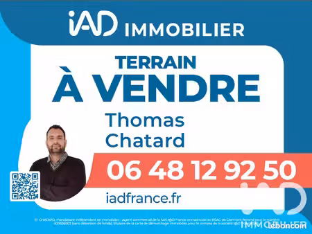 terrain 799 m² beauregard-vendon