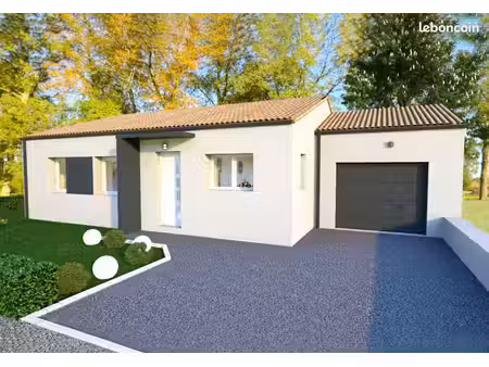 maison 3 chambres sur un terrain de 427 m² à les sables-d'olonne