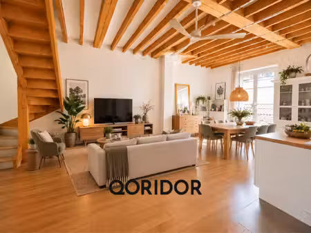 duplex dernier étage – 4 chambres + bureau – 137 m² au sol