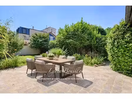 montrouge centre-ville, maison 147 m2, 5 pièces avec terrass