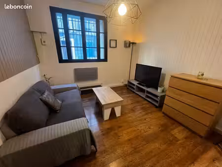 loft meublé traversant avec terrasse