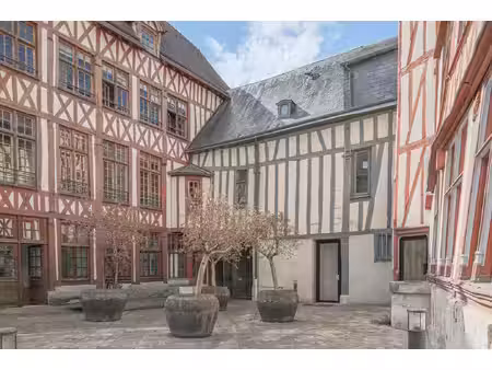 grand studio rouen droite 33m2 au sol