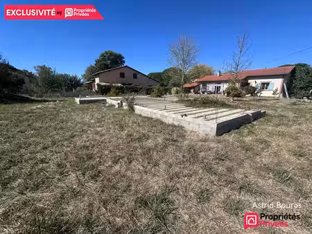 terrain à bâtir - 1400 m2 - muret