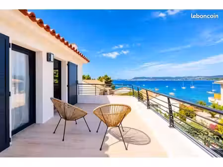 villa meublée vue mer – la madrague – 3 chambres – octobre à mars – 2 500 /mois
