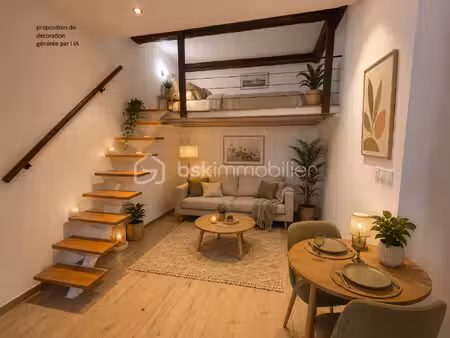 appartement de 19 m² à sete