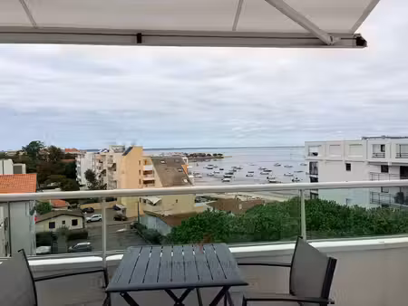 appartement dernier étage terrasse parking sur le port