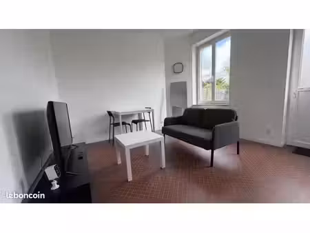 maison t3 meublée 43m² avec grand jardin