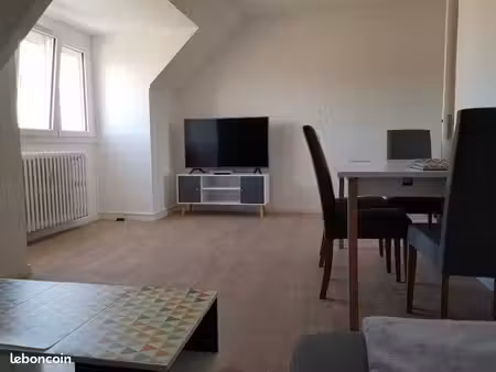 alençon – appartement meublé – quartier prisé – parking, cave et grenier