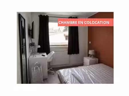 chambre meublée sde privée - coloc 75m² lille métro porte de douai