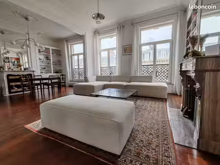 appartement meublé 4 pièces - terrasse - hypercentre
