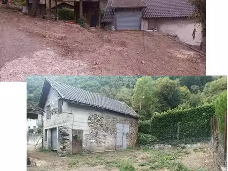 grange + terrain + annexes 833m²