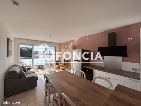 appartement meublé 2 pièces 42.22m² à louer 730 - saint-nazaire 44600
