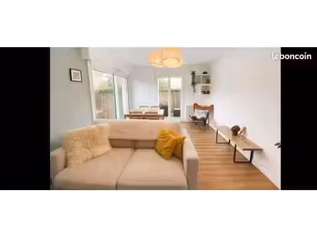 t2 meublé 35 m2 + terrasses