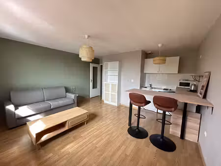 location appartement 1 pièce, 26.13m², le mans