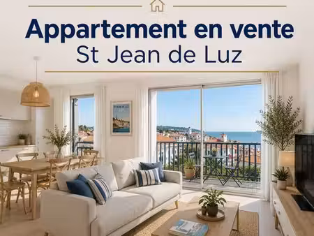 appartement de 3 pièces de luxe en vente à saint-jean-de-luz, france