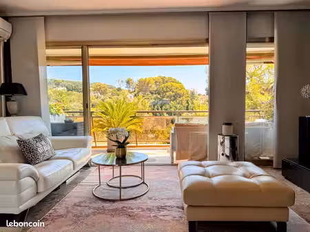 appartement 36m² résidence standing - terrasse -aperçu mer - piscine & tennis sur hauteur 