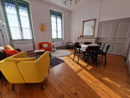 toulouse jeanne d'arc - t4 meublé - 100 m2