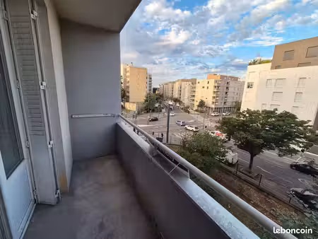 appartement t3 de 54 m² + balcon + cave, rue léon