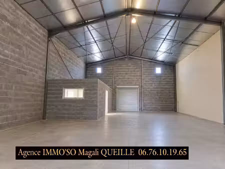 local d'activité 475m² au sol avec un terrain de 4 000 m²
