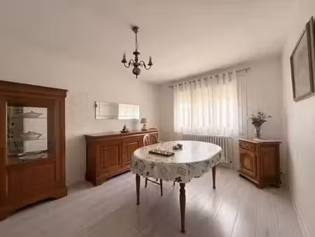 dijon bourroches, maison mitoyenne 85m², 3 chambres, sous-sol complet, terrain 398m²