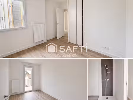 à louer – appartement t3 avec balcon, cave et 2 parkings
