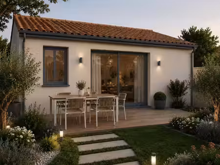 terrain avec maison neuf à vendre