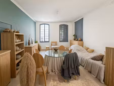 beaucaire centre studio rénové vendu loué investissement