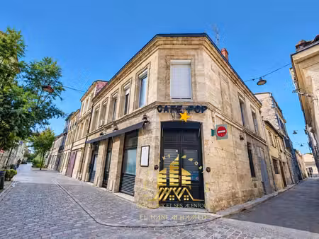 exclusivité bordeaux – t4 73m² issu d'un t5 duplex – rare