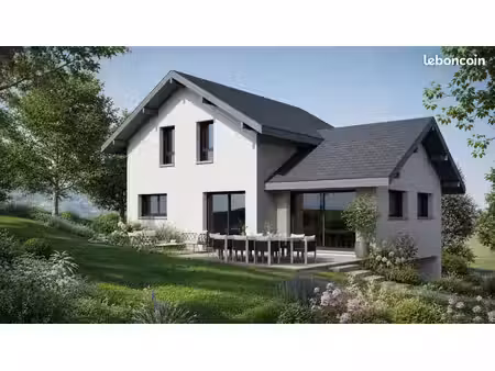 projet de construction d'une maison 102 m² avec terrain à groisy (74)
