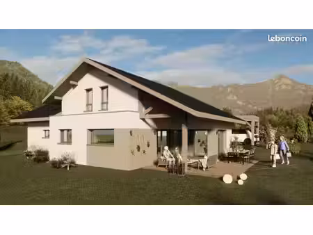 projet de construction d'une maison 123 m² avec terrain à groisy (74)