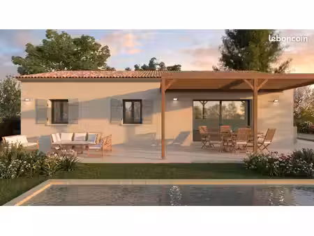 maison 100 m² avec terrain à lauris (84)