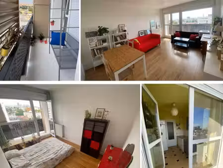 t2 à vendre - montreuil-hopital + vue degagée + box