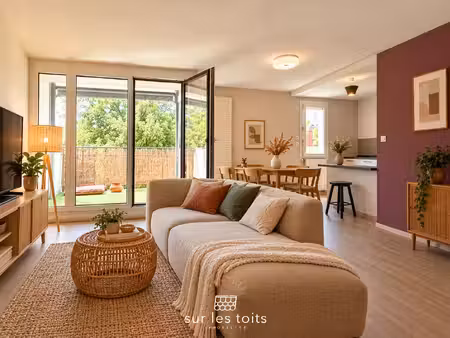 annecy balmettes t4 de 87 m2 avec terrasse